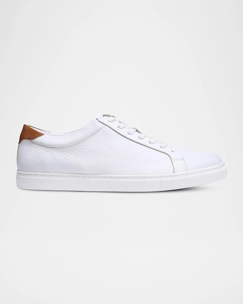 商品Allen Edmonds|Men's Courtside Leather Low-Top Sneakers,价格¥2345,第1张图片