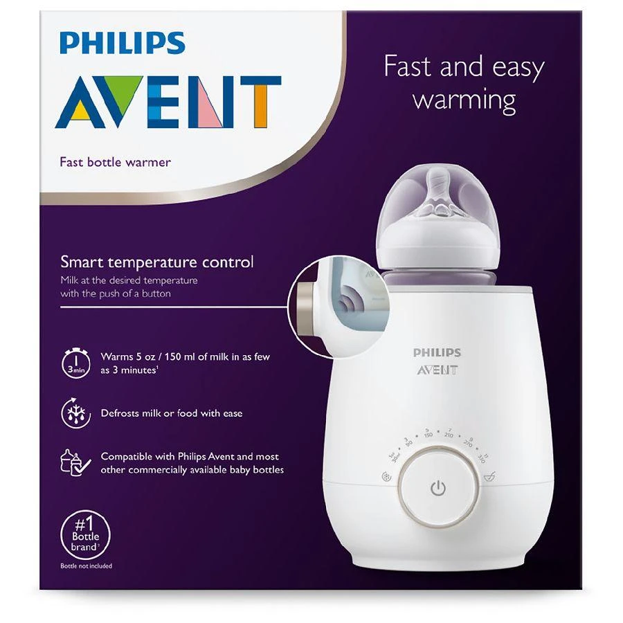 商品Philips Avent|Fast Baby Bottle Warmer (SCF358/00),价格¥412,第1张图片