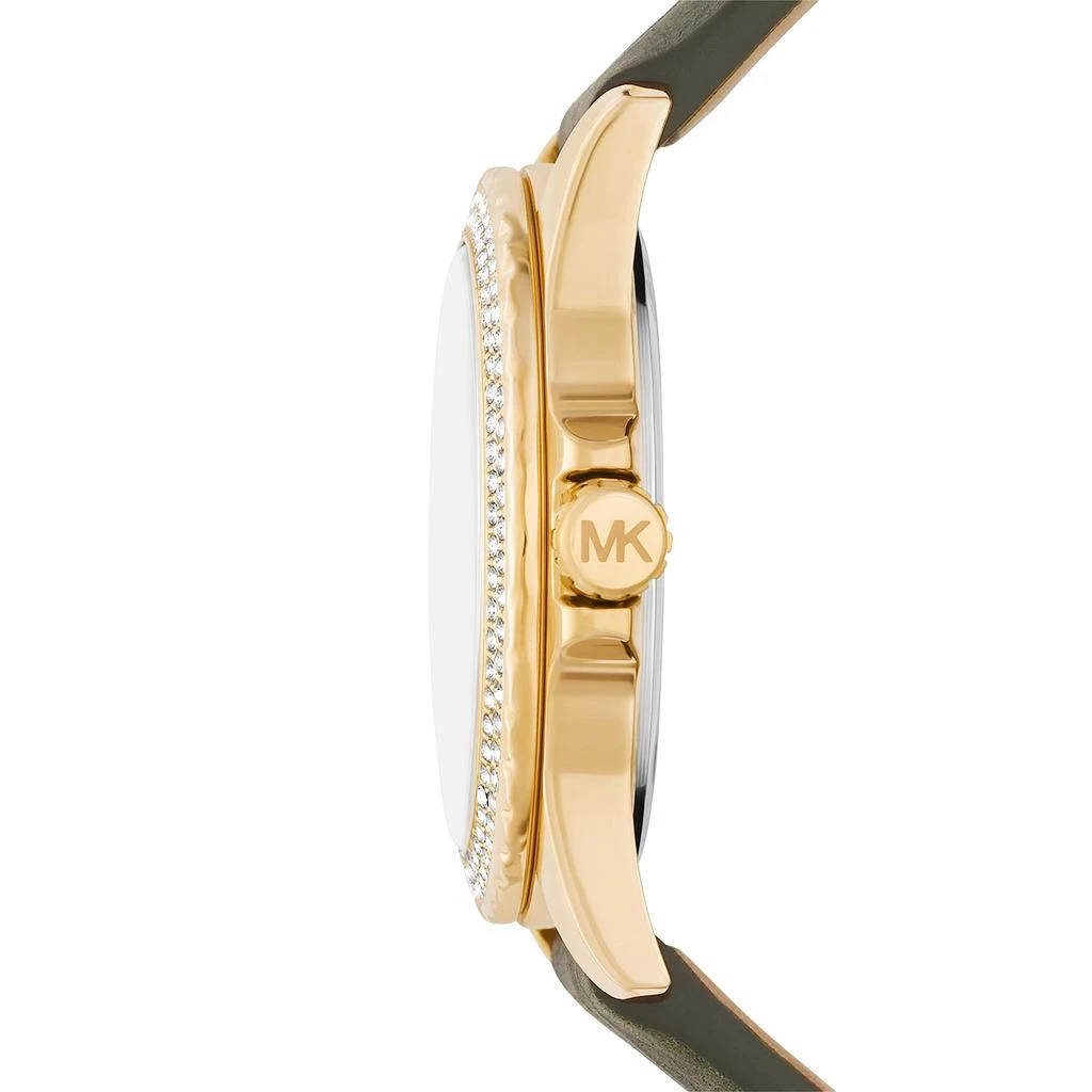 商品Michael Kors|MK4720 - Mini Everest Three-Hand Amazon Suede Croco Leather Watch,价格¥1654,第2张图片详细描述