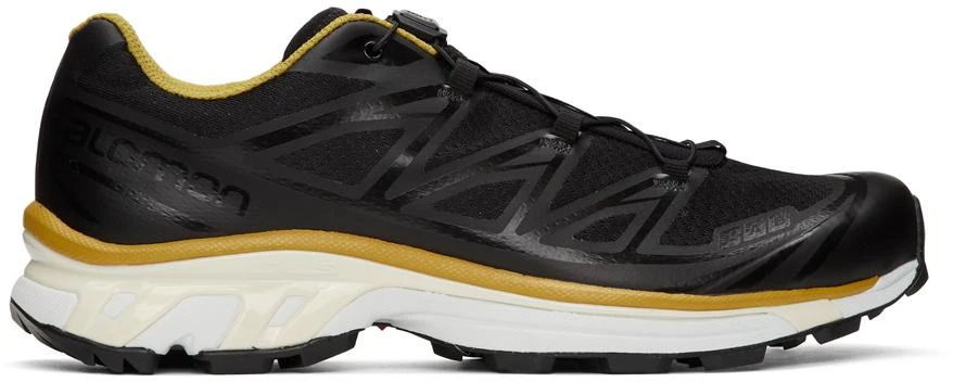 商品Fumito Ganryu|Black & Yellow Salomon Edition XT-6 Trekking Sneakers 运动鞋,价格¥1325,第1张图片