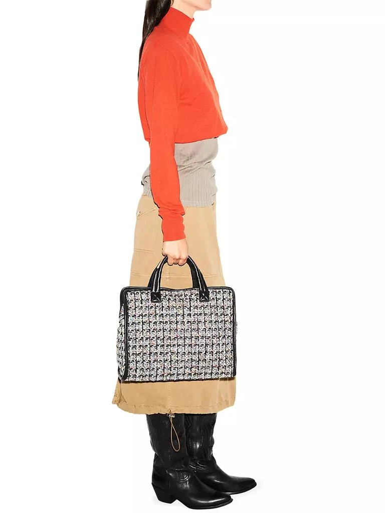 商品MZ Wallace|Tweed Box Tote Bag,价格¥2387,第2张图片详细描述