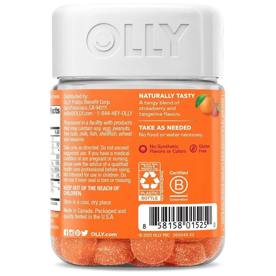商品OLLY|Laser Focus Berry Tangy Tangerine,价格¥111,第2张图片详细描述