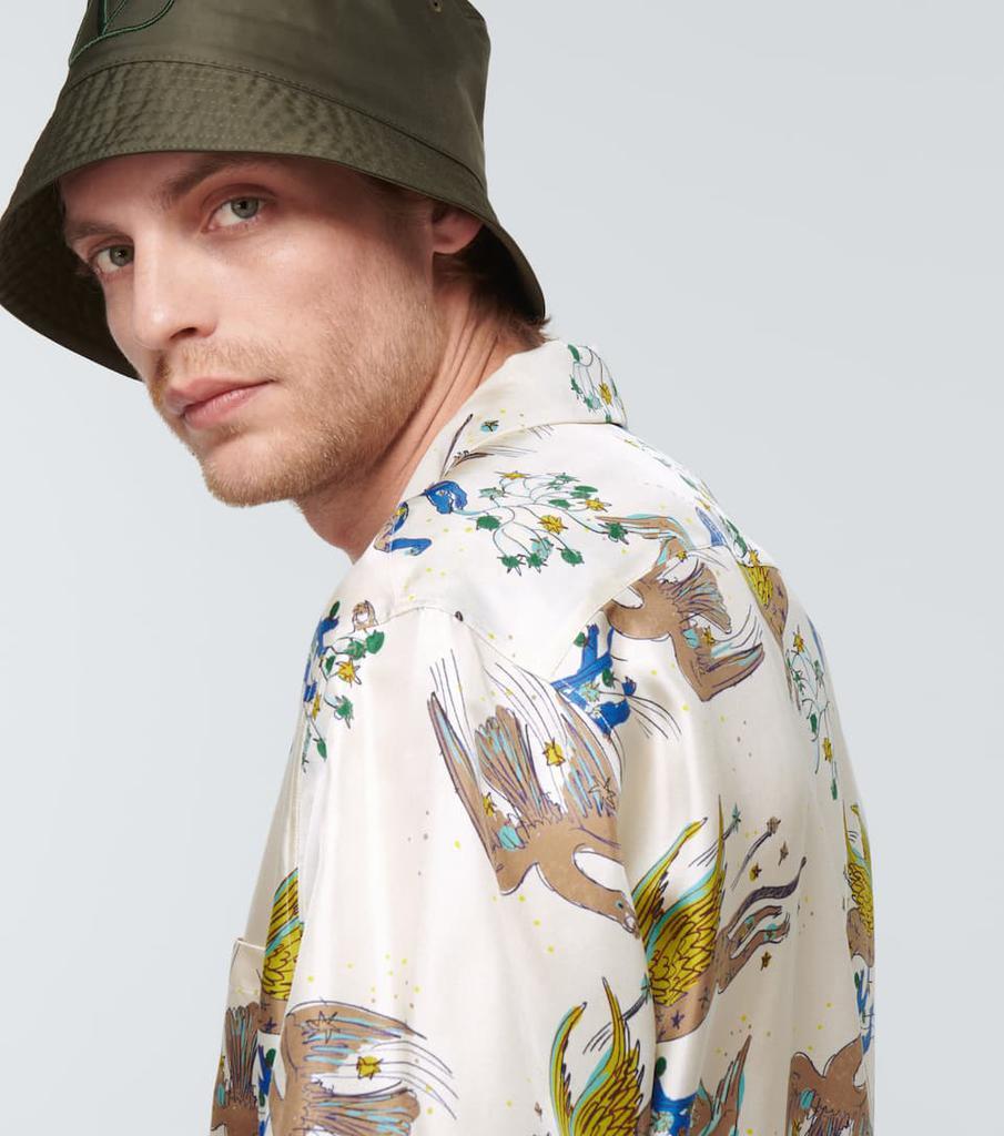 商品Valentino|Utopia World silk shirt,价格¥6552,第7张图片详细描述