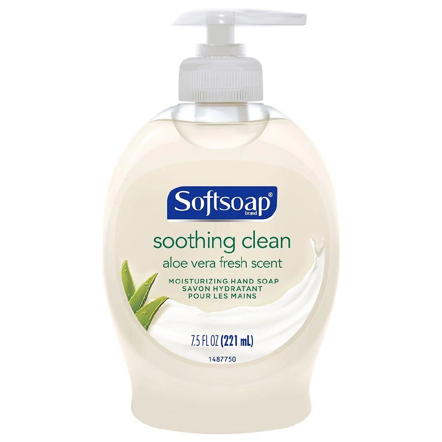 商品Softsoap|Hand Soap Pump Aloe,价格¥19,第1张图片