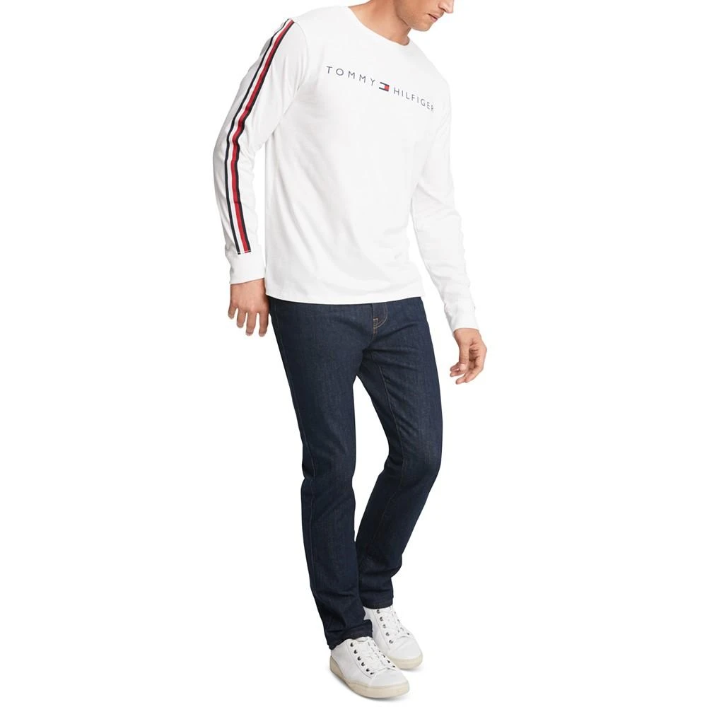 商品Tommy Hilfiger|Men's Soft Cotton Nash Long Sleeve Tee,价格¥176,第1张图片