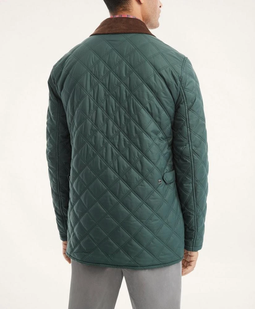 商品Brooks Brothers|Big & Tall Diamond Quilted Jacket,价格¥1416,第2张图片详细描述