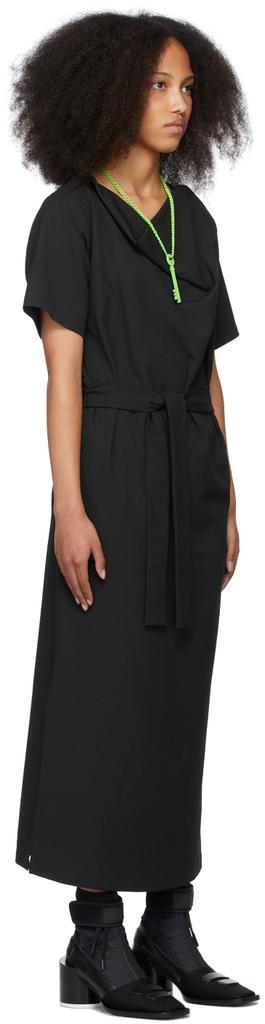 商品MAISON MARGIELA|Black Short Sleeve Dress,价格¥1340,第4张图片详细描述