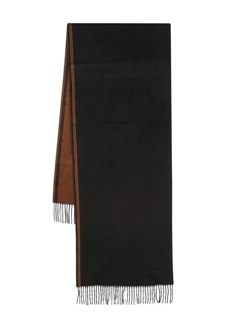 商品Zegna|Zegna Silk Scarf Accessories in Bk1,价格¥2748,第1张图片
