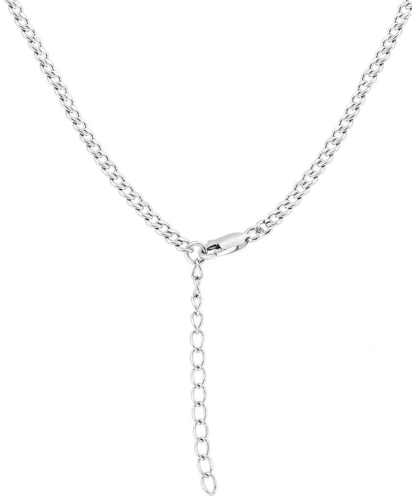 商品Effy|EFFY® Cultured Freshwater Pearl (6mm) & Cable Chain Collar Necklace in Sterling Silver, 18" + 1" extender,价格¥2272,第3张图片详细描述