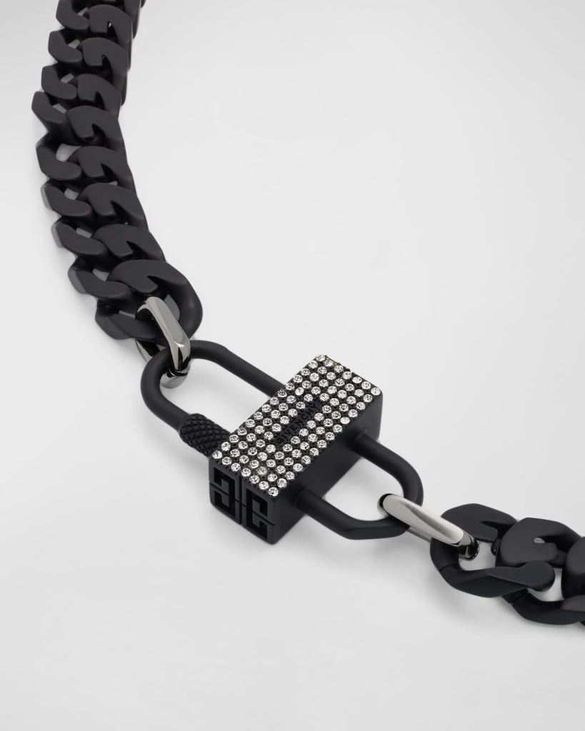 商品Givenchy|Men's Crystal Pavé G-Chain Necklace,价格¥13719,第3张图片详细描述