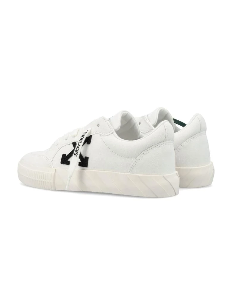 商品Off-White|Off-White Low Vulcanized Canvas Sneakers,价格¥2536,第4张图片详细描述