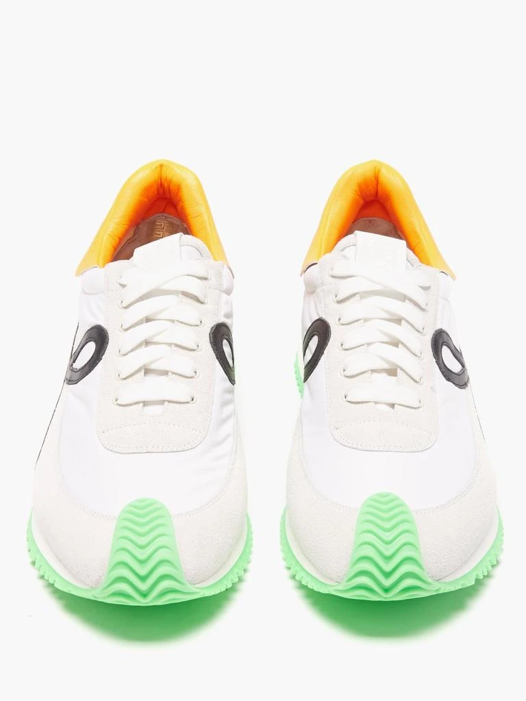 商品Loewe|Flow Runner nylon and suede trainers,价格¥6061,第3张图片详细描述