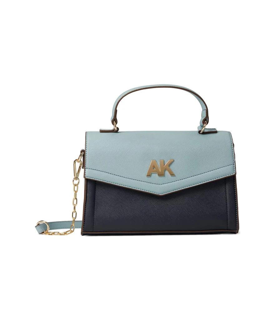 商品Anne Klein|Flap Top Handle Satchel,价格¥391,第1张图片