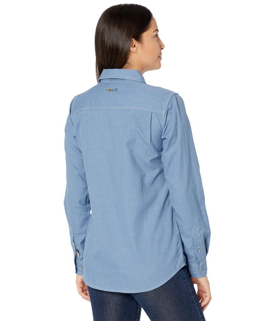 商品Carhartt|Flame-Resistant Force Relaxed Fit Long Sleeve Shirt,价格¥319,第4张图片详细描述