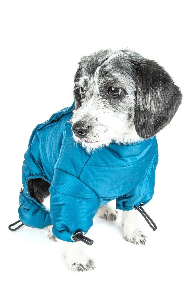 商品PET LIFE|Helios Thunder-crackle Full-Body Waded-Plush Adjustable and 3M Reflective Dog Jacket,价格¥742,第5张图片详细描述