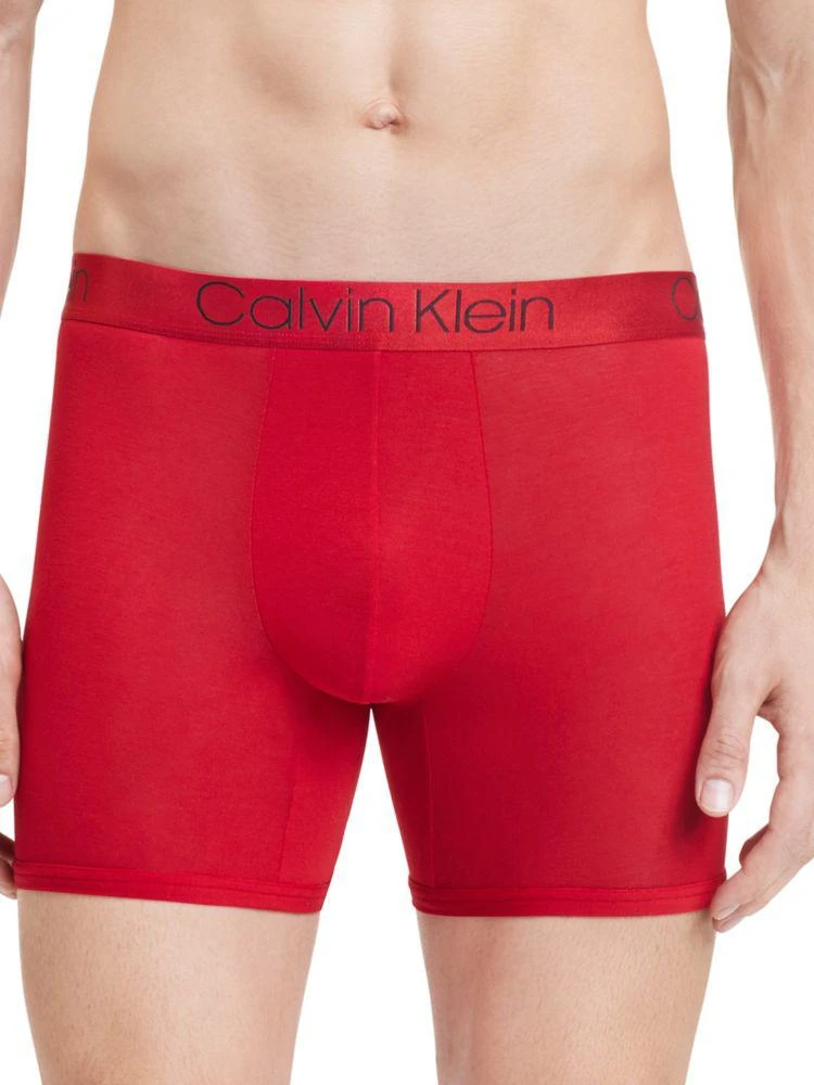 商品Calvin Klein|Ultra-Soft Modal Monogram Boxer Brief,价格¥136,第1张图片