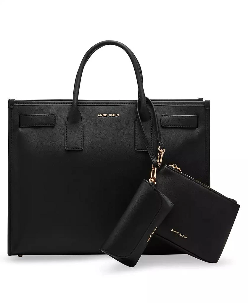 商品Anne Klein|Women's 3 Piece Work Tote Bag Gift Set,价格¥554,第1张图片