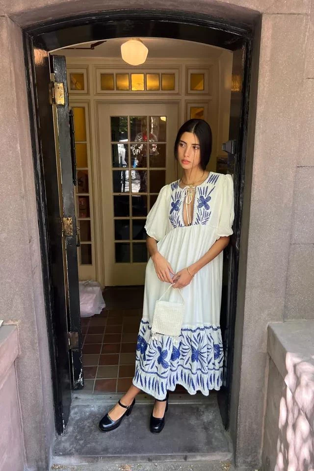 商品Urban Outfitters|UO In The Meadow Maxi Dress,价格¥545,第1张图片