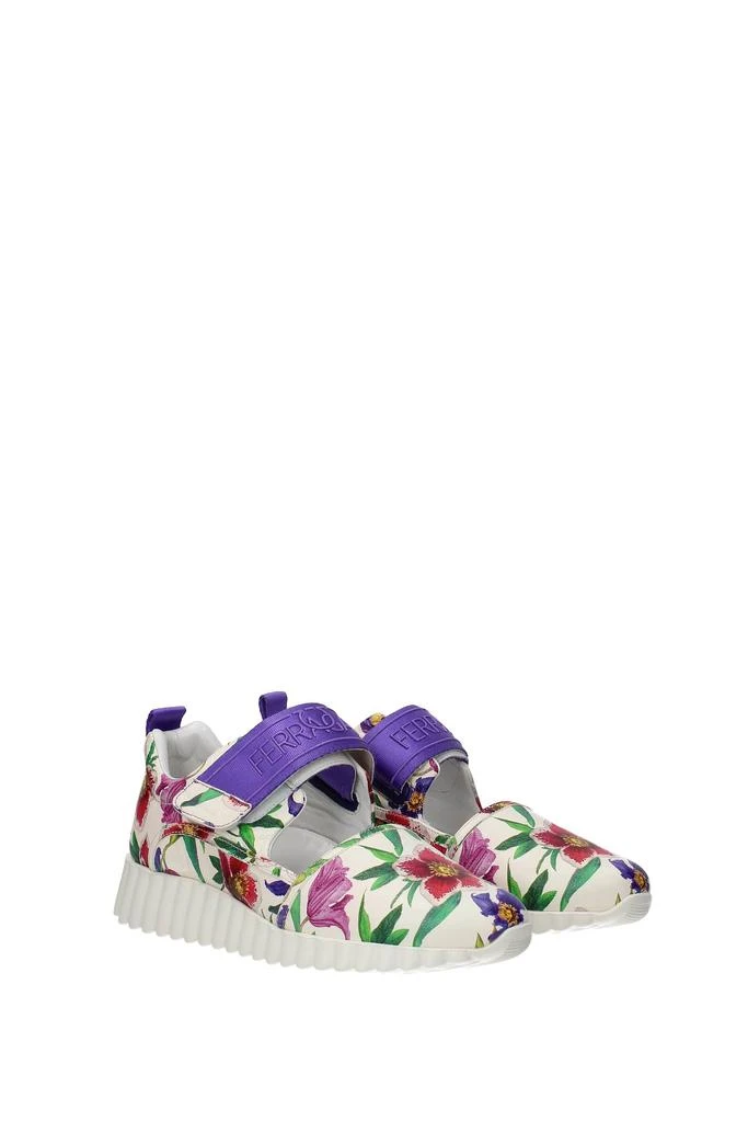 商品Salvatore Ferragamo|Sneakers avigna Leather Multicolor,价格¥1915,第2张图片详细描述
