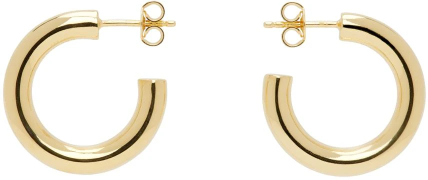 商品Lemaire|Gold Small Classic Hoop Earrings,价格¥1466,第1张图片