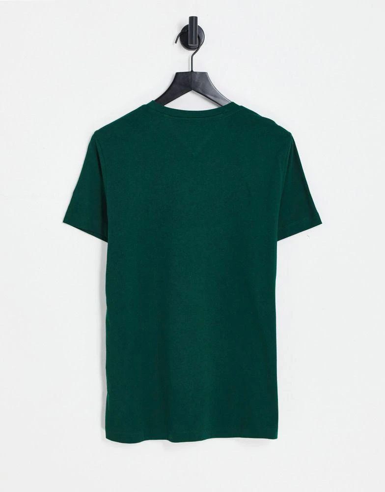 商品Tommy Hilfiger|Tommy Hilfiger flag arch logo cotton t-shirt in dark green,价格¥383,第2张图片详细描述