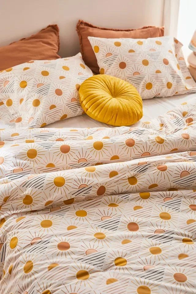 商品Urban Outfitters|Geo Sun Comforter Set,价格¥623,第3张图片详细描述