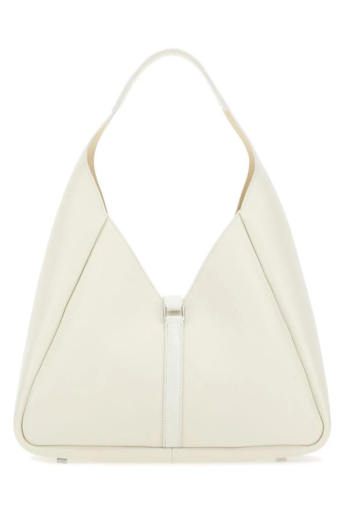 商品Givenchy|Ivory leather medium G-Hobo handbag,价格¥16367,第2张图片详细描述