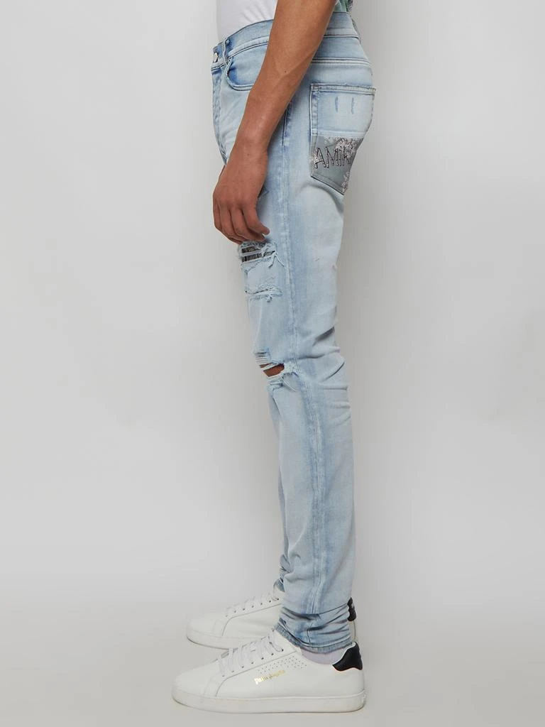 商品AMIRI|Hibiscus Artpatch Skinny,价格¥6182,第4张图片详细描述