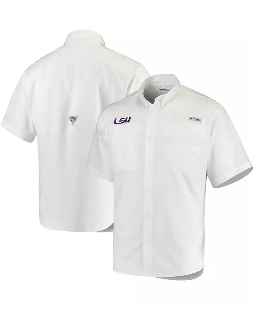 商品Columbia|Men's LSU Tigers PFG Tamiami Shirt,价格¥313,第1张图片