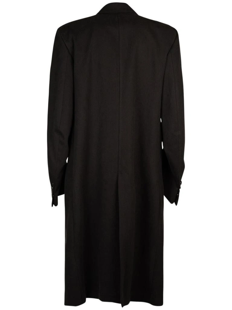 商品ANN DEMEULEMEESTER|Thomas Slouchy Long Cotton Coat,价格¥15495,第3张图片详细描述