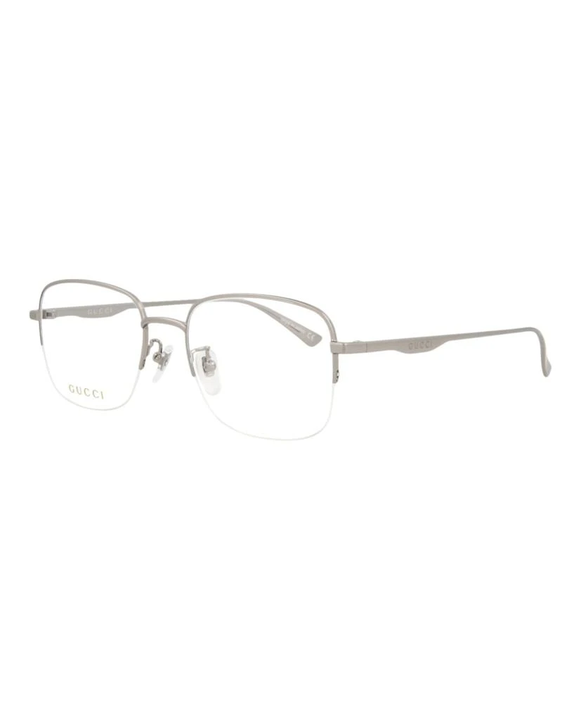 Square-Frame Metal Optical Frames 商品