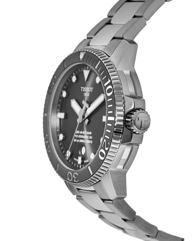 商品Tissot|Tissot Seastar 1000 Grey Dial Steel Men's Watch T120.407.11.081.01,价格¥4467,第2张图片详细描述