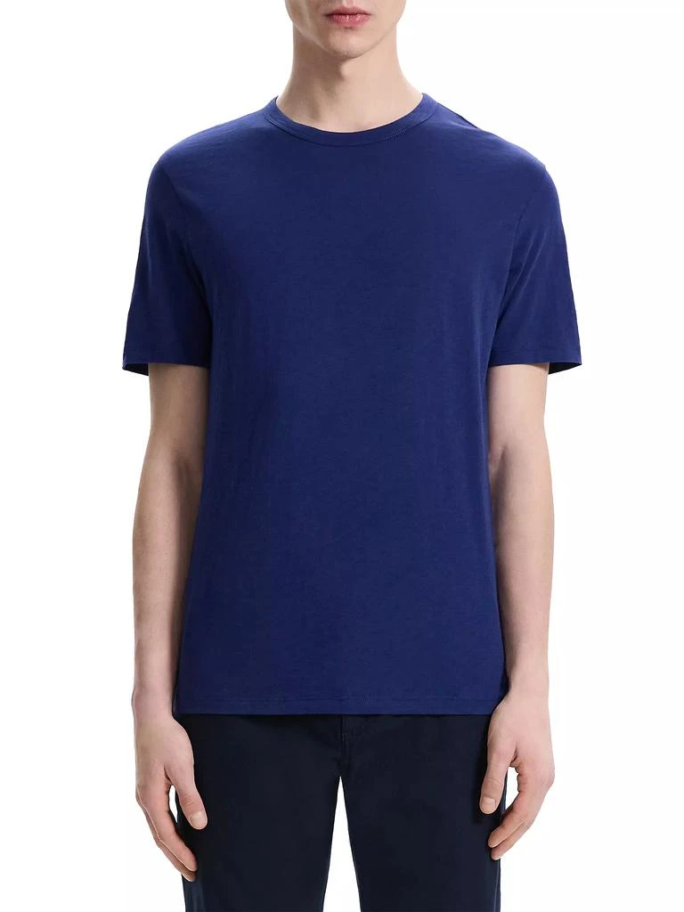 商品Theory|Essential Short-Sleeve Cotton T-Shirt,价格¥564,第1张图片