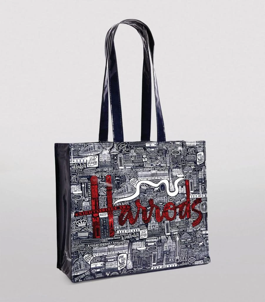 商品Harrods|Picture Font Shoulder Bag,价格¥393,第2张图片详细描述