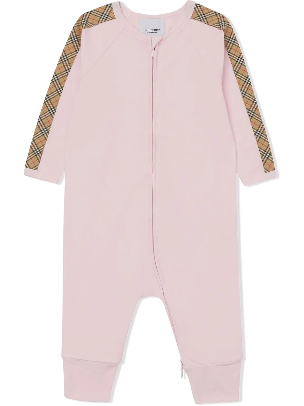 BURBERRY 婴幼儿连体衣粉色 8048410商品第1张图片规格展示