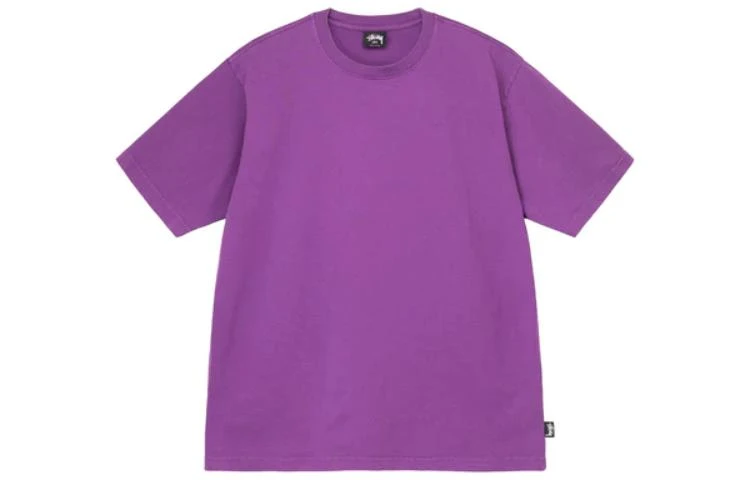 商品[国内直发] STUSSY|FW22 纯色圆领短袖美式复古T恤 男款,价格¥582,第10张图片详细描述