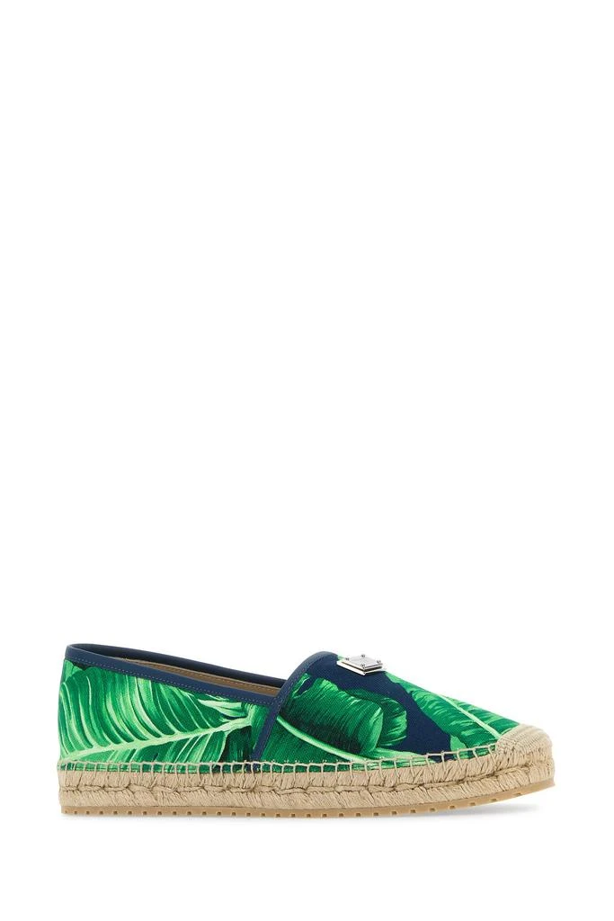 商品Dolce & Gabbana|Printed canvas espadrilles,价格¥2729,第1张图片