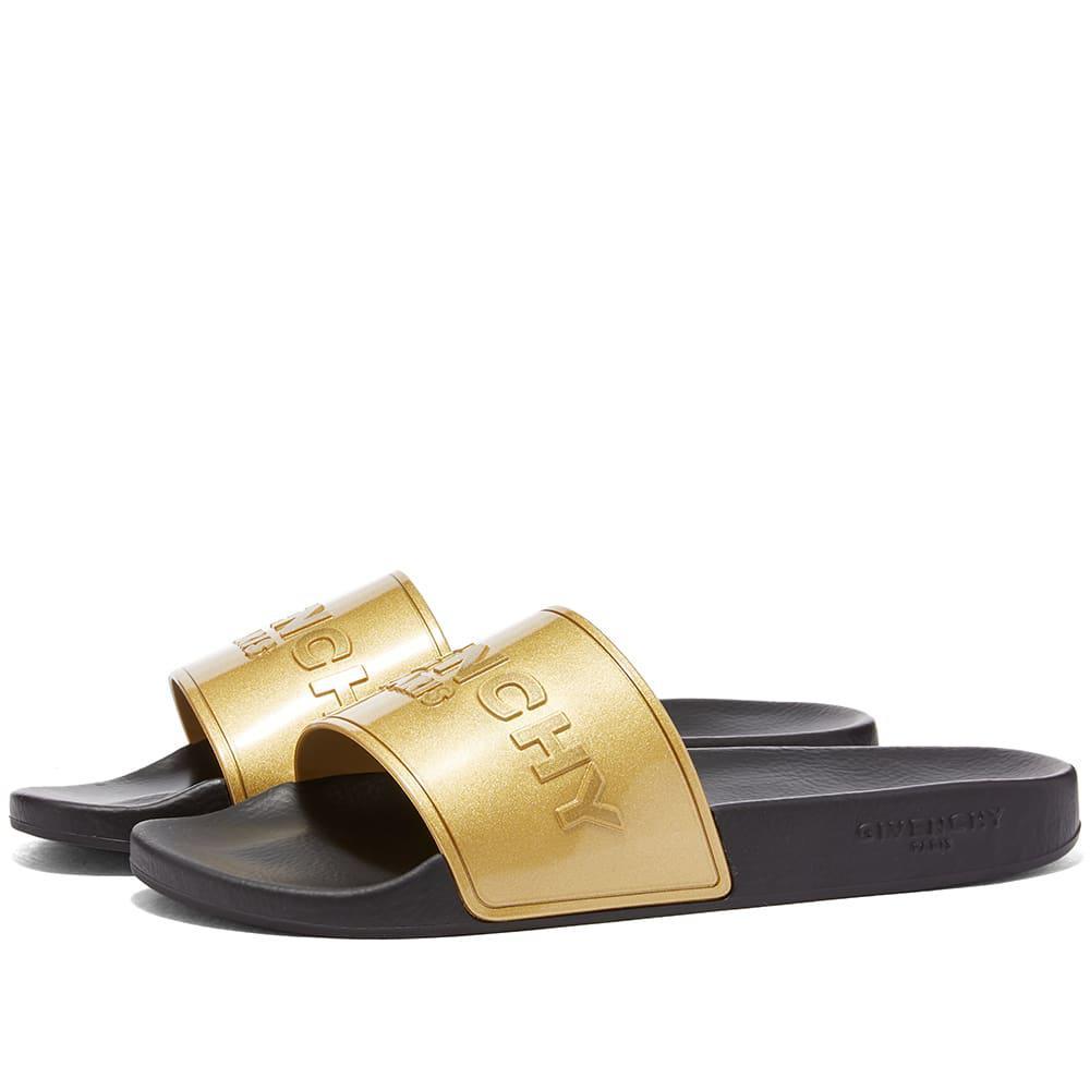 商品Givenchy|Givenchy Tonal Logo Slide Sandal,价格¥1320,第1张图片