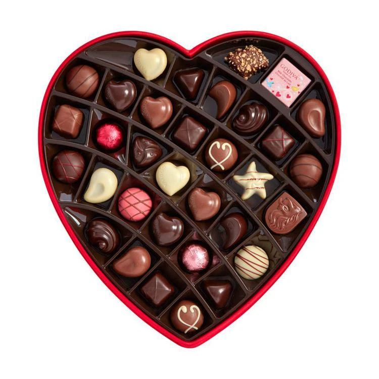 商品Godiva|37颗情人节礼盒,价格¥521,第3张图片详细描述