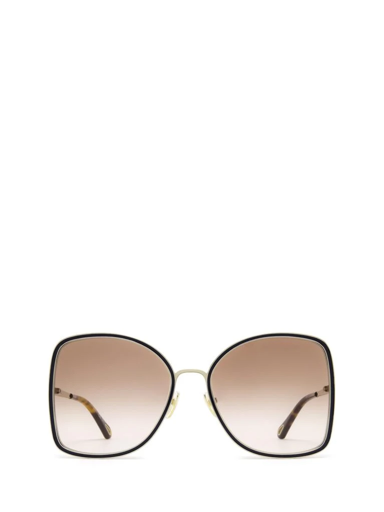 商品Chloé|Chloé CH0101S gold & blue female sunglasses,价格¥2411,第1张图片