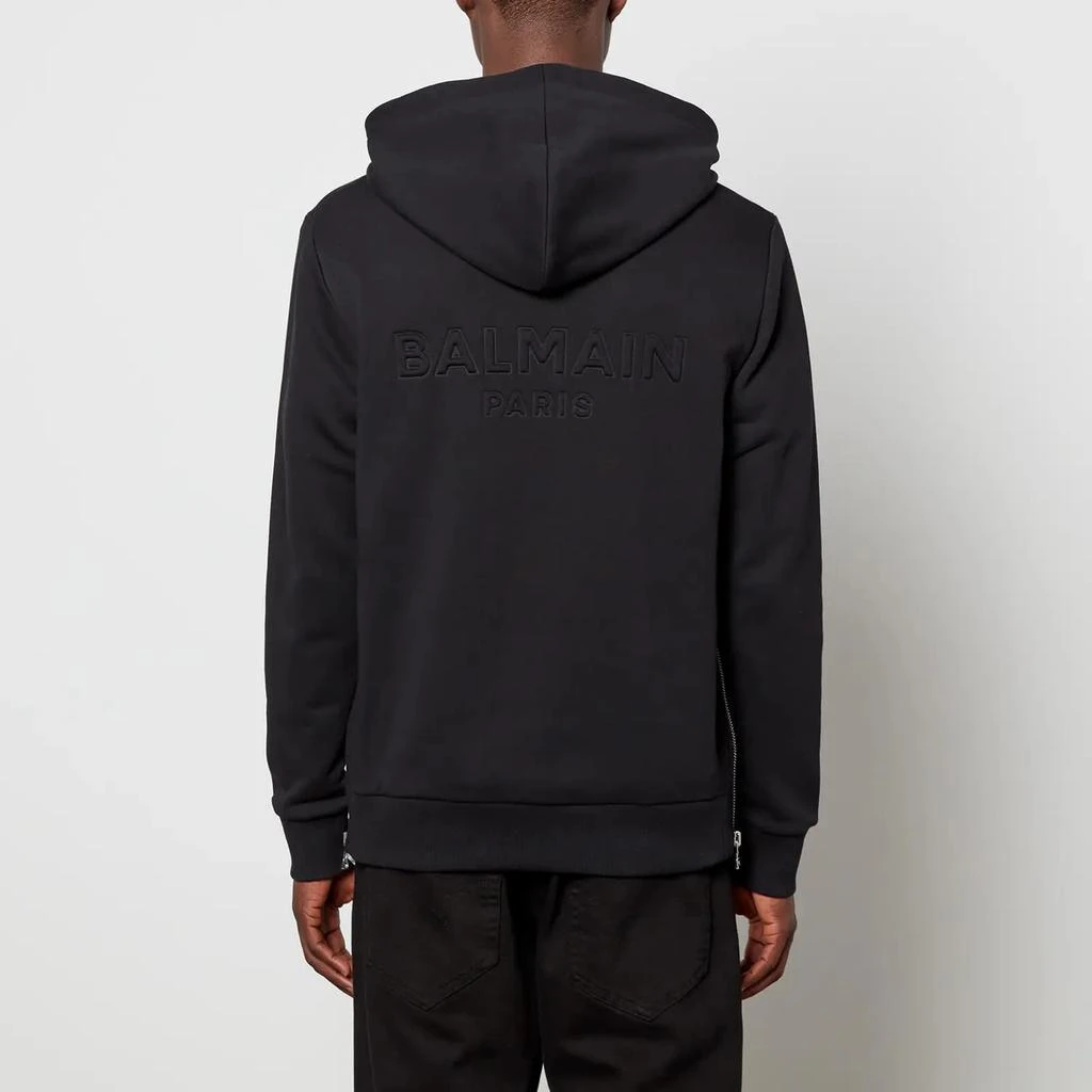 商品Balmain|Balmain Men's Embossed Zip-Through Hoodie,价格¥3848,第2张图片详细描述