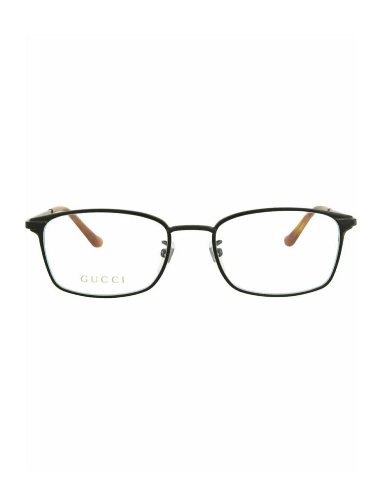 商品Gucci|Square-Frame Metal Optical Frames,价格¥941,第5张图片详细描述