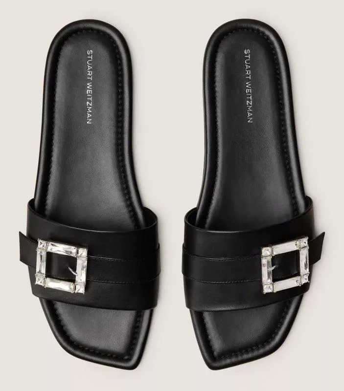 商品Stuart Weitzman|JUNE SLIDE,价格¥660,第4张图片详细描述