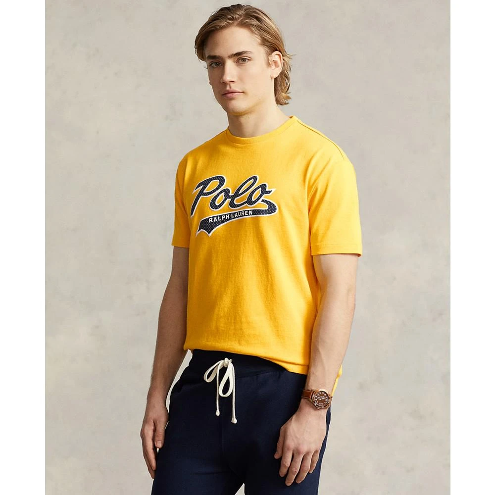 商品Ralph Lauren|Men's Cotton Classic-Fit Logo Jersey T-Shirt,价格¥303,第1张图片
