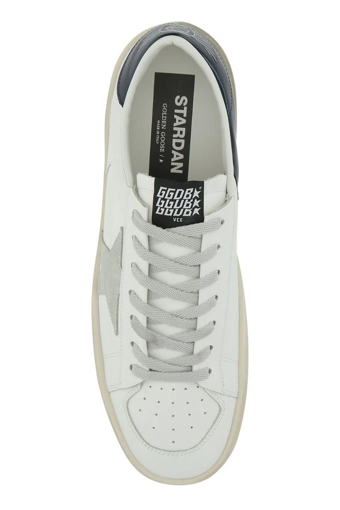 商品Golden Goose|White leather Stardan sneakers,价格¥3733,第3张图片详细描述