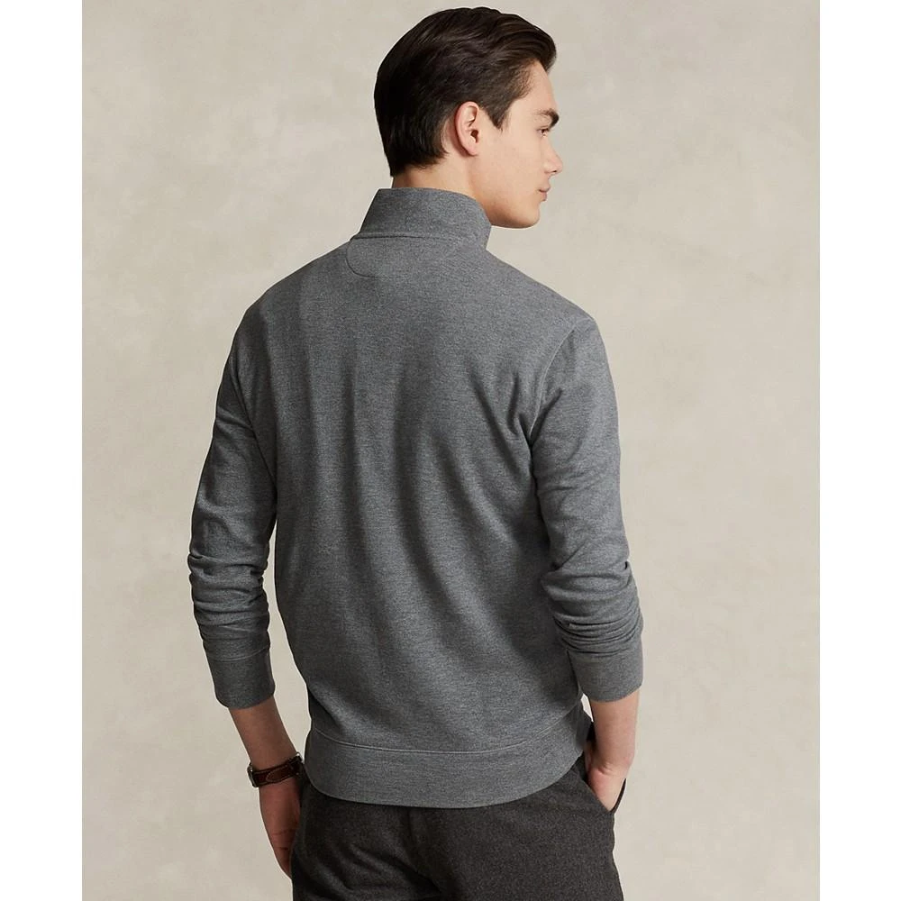 商品Ralph Lauren|Men's Printed Double-Knit Quarter-Zip Pullover,价格¥419,第2张图片详细描述