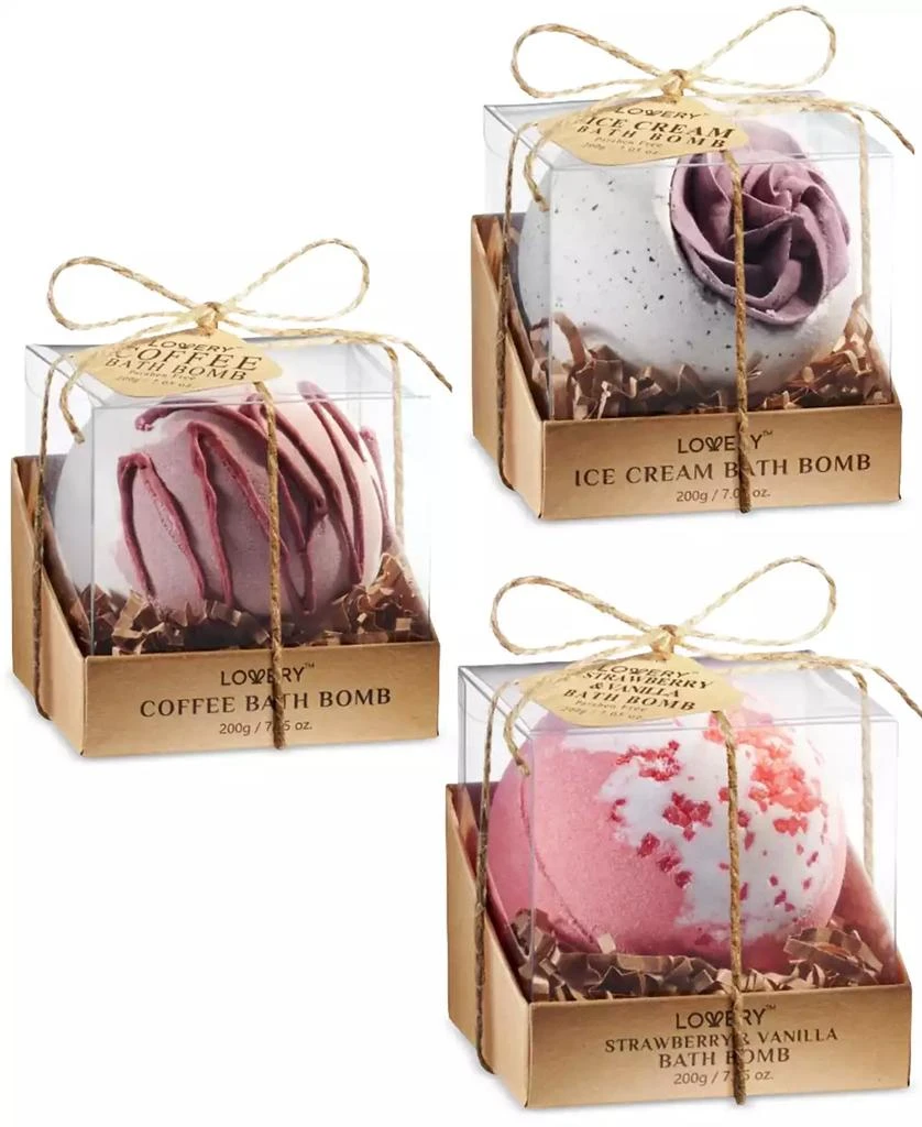 商品Lovery|3-Pc. Deluxe Bath Bomb Set,价格¥203,第1张图片