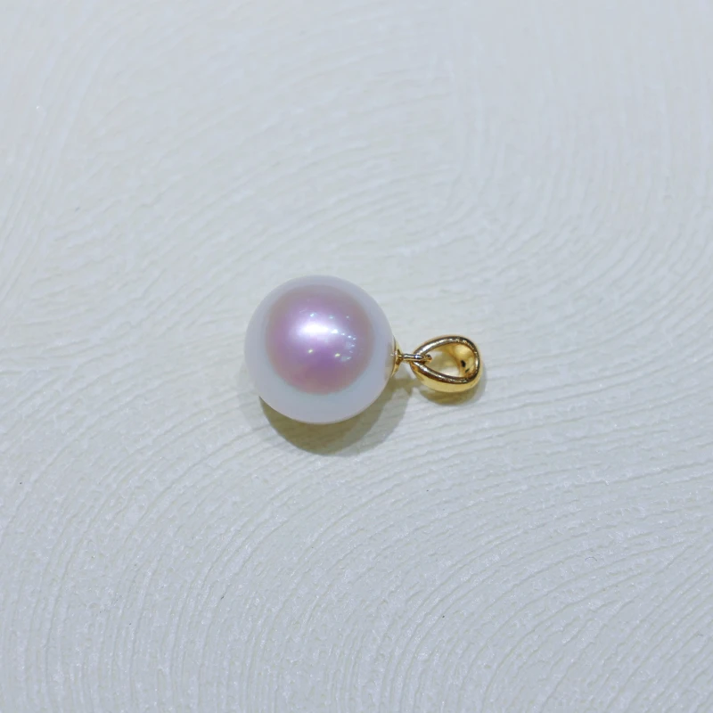18K天然淡水珍珠akoya光泽9.5-10mm吊坠 商品