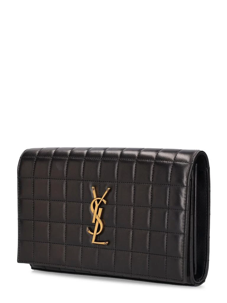 商品Yves Saint Laurent|Cassandre Matelassé Leather Chain Wallet,价格¥15319,第2张图片详细描述