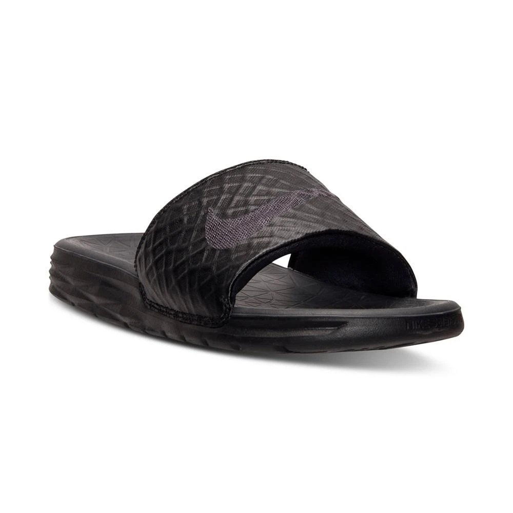 商品NIKE|Men's Benassi Solarsoft Slide 2 Sandals from Finish Line,价格¥265,第1张图片